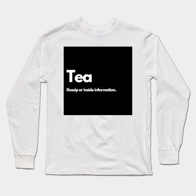 Tea Long Sleeve T-Shirt by raintree.ecoplay